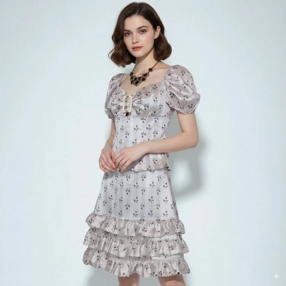 NWT BELLEVUE THE LABEL GRETA SET - Picture 1 of 5